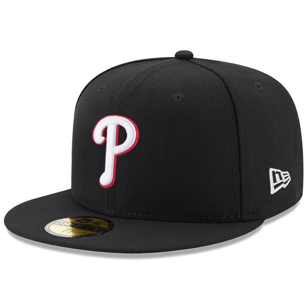 Philadelphia Phillies New Era MLB Team Classic 59FIFTY Fitted Hat - Black