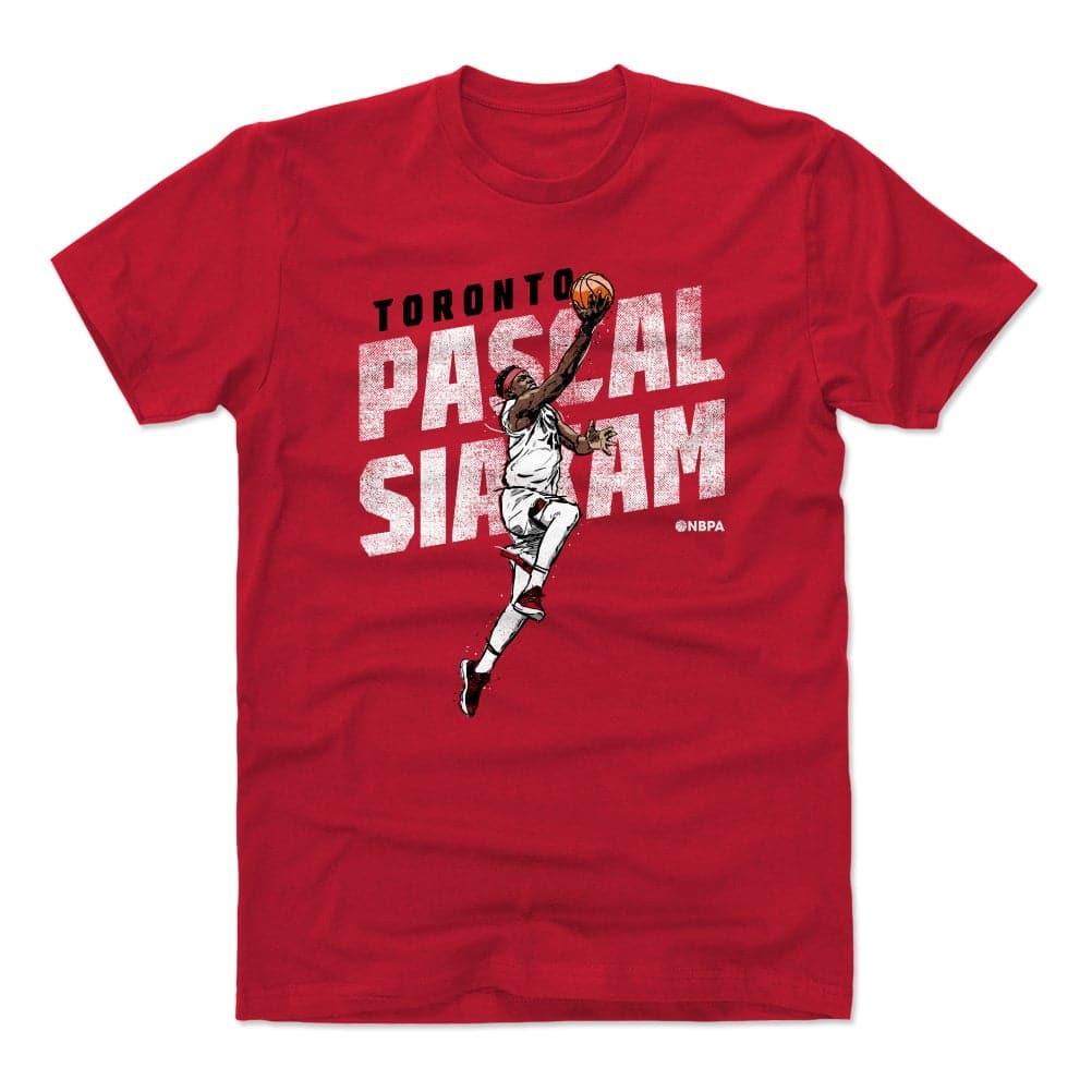 500 Level T-Shirts Pascal Siakam Toronto Raptors 500 Level NBA Lay Up T-Shirt - Grey Marle
