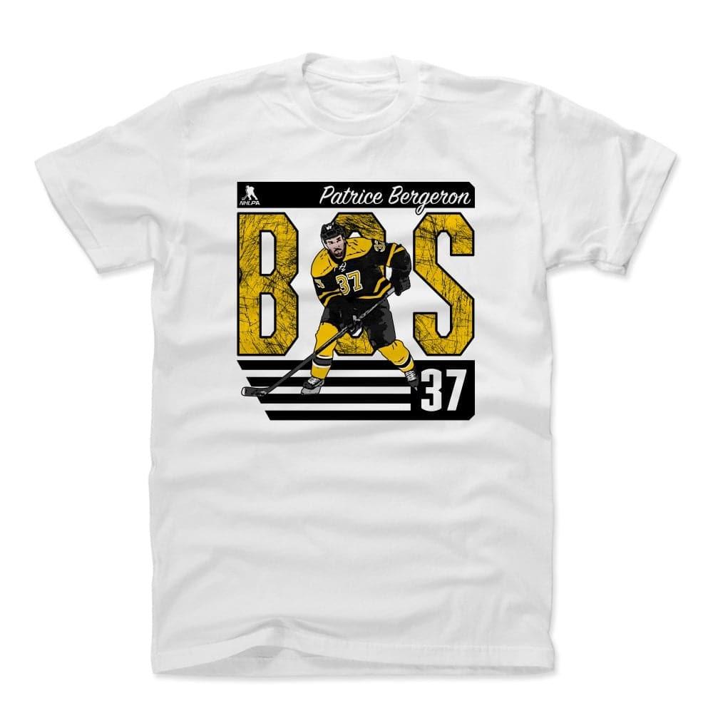 500 Level T-Shirts Patrice Bergeron Boston Bruins 500 Level NHL City T-Shirt - White