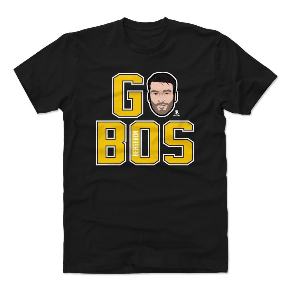 500 Level T-Shirts Patrice Bergeron Boston Bruins 500 Level NHL Go Bos T-Shirt - Black