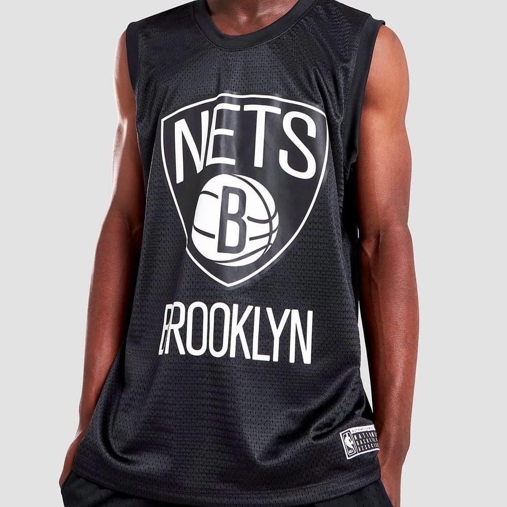 NBA Essentials Jerseys Patty Mills Brooklyn Nets NBA Essentials Name & Number Mesh Jersey - Black