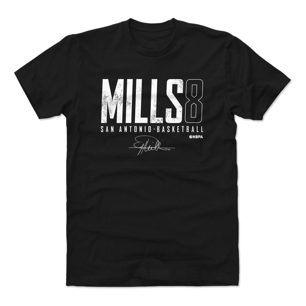 500 Level T-Shirts Patty Mills San Antonio Spurs 500 Level NBA Elite T-Shirt - Black