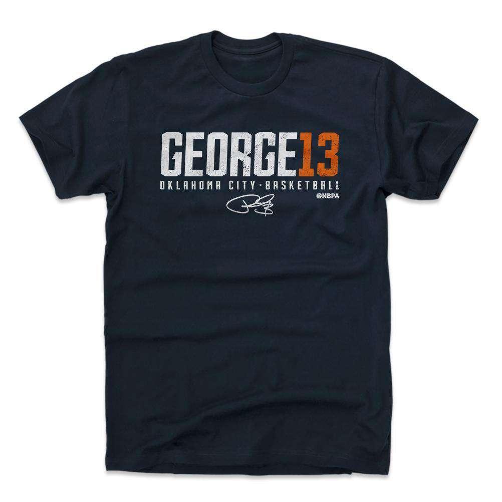 500 Level T-Shirts Paul George Oklahoma City Thunder 500 Level NBA Name T-Shirt - Navy