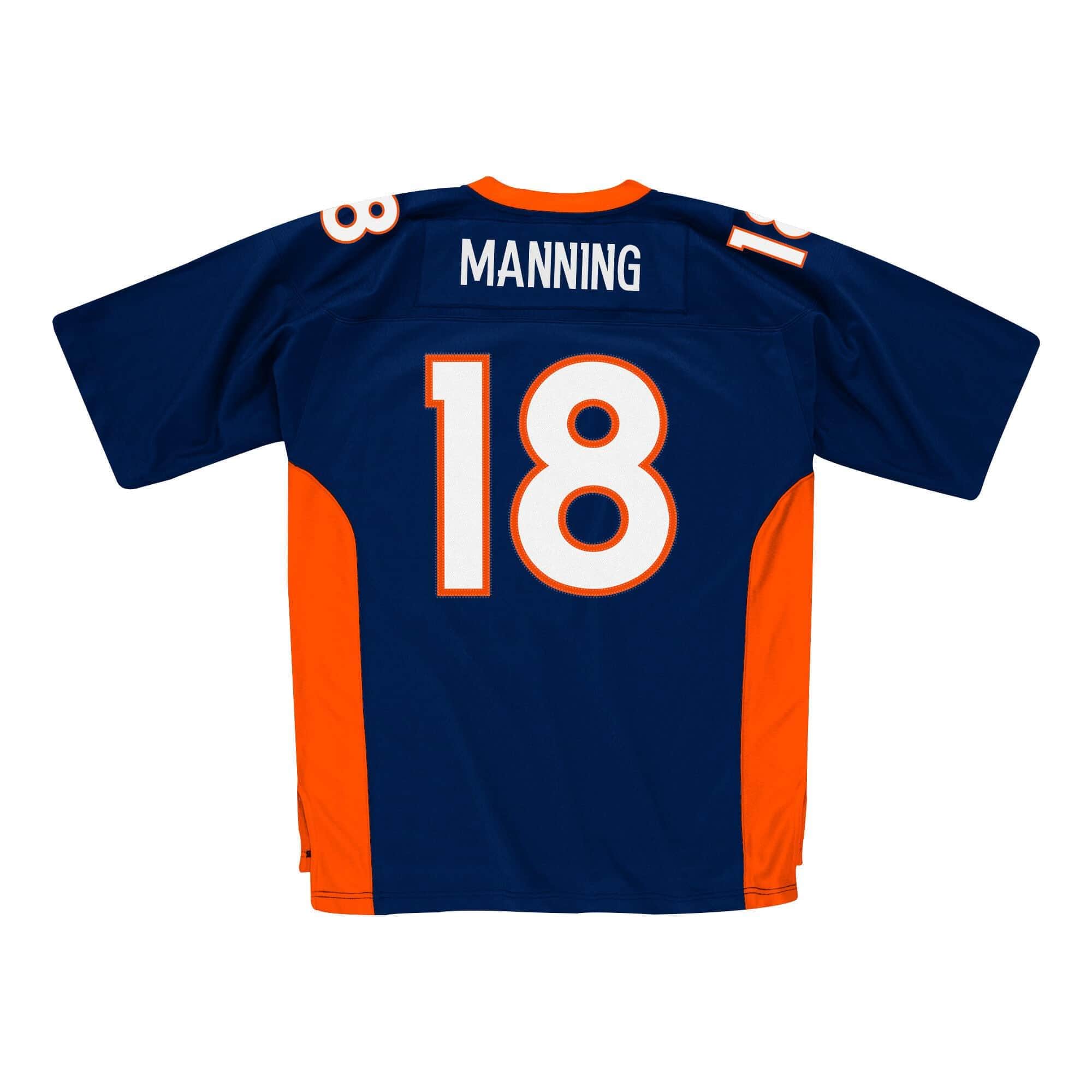 Mitchell And Ness Jerseys Peyton Manning Denver Broncos 2015 Mitchell & Ness NFL Legacy Jersey - Navy