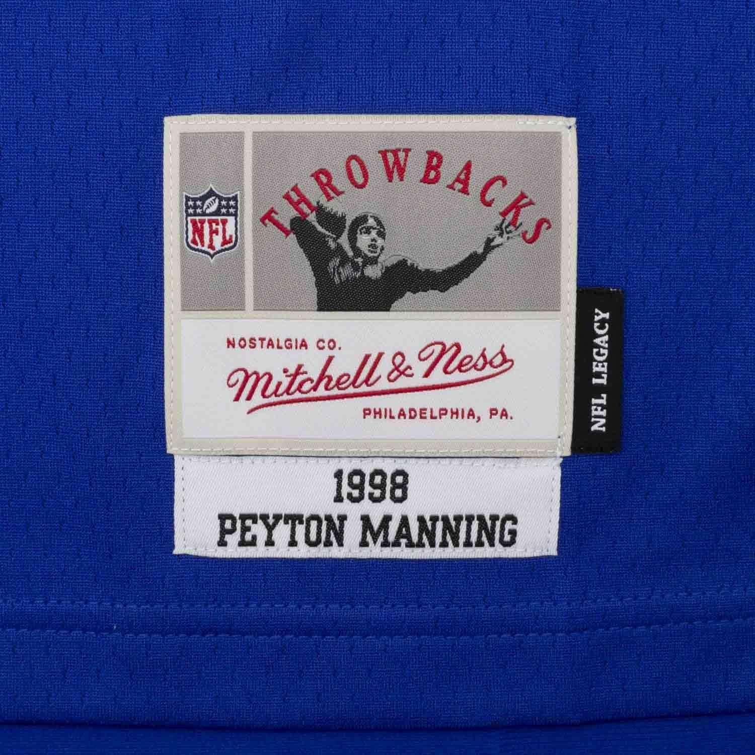Mitchell And Ness Jerseys Peyton Manning Indianapolis Colts Mitchell & Ness NFL Legacy Jersey - Blue
