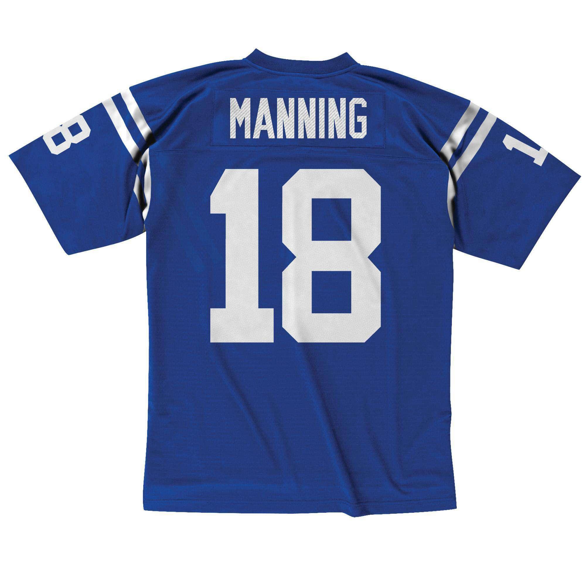 Mitchell And Ness Jerseys Peyton Manning Indianapolis Colts Mitchell & Ness NFL Legacy Jersey - Blue