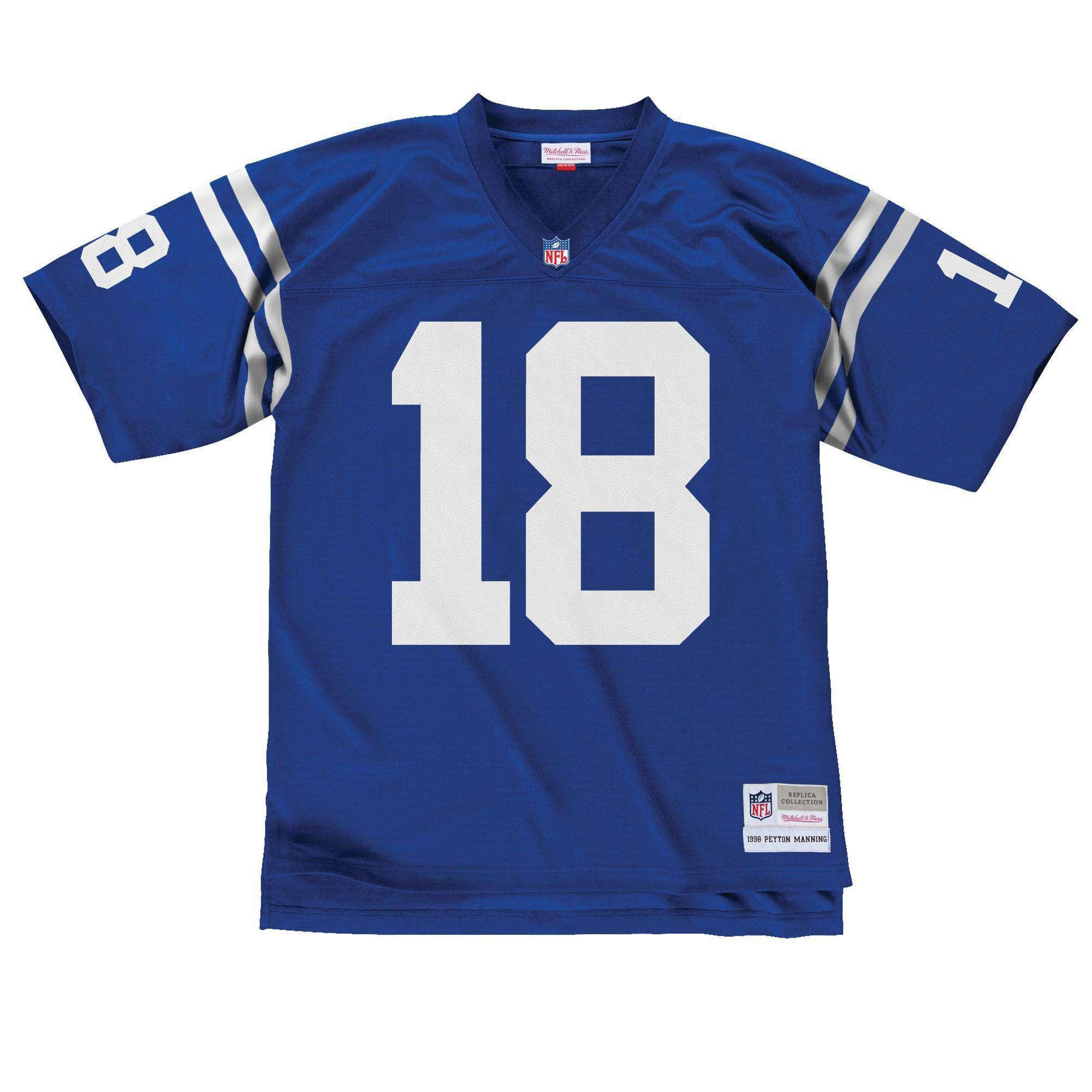 Mitchell And Ness Jerseys Peyton Manning Indianapolis Colts Mitchell & Ness NFL Legacy Jersey - Blue