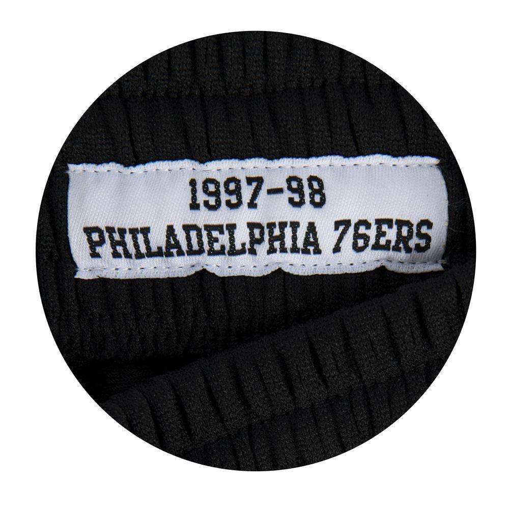 Mitchell And Ness Shorts Philadelphia 76ers Mitchell & Ness NBA HWC Swingman Shorts - Black