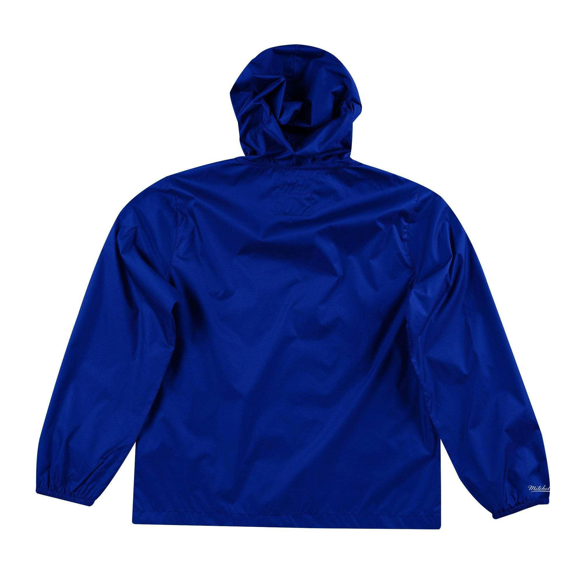 Mitchell And Ness Jackets Philadelphia 76ers Mitchell & Ness NBA Team Captain Windbreaker Jacket - Royal