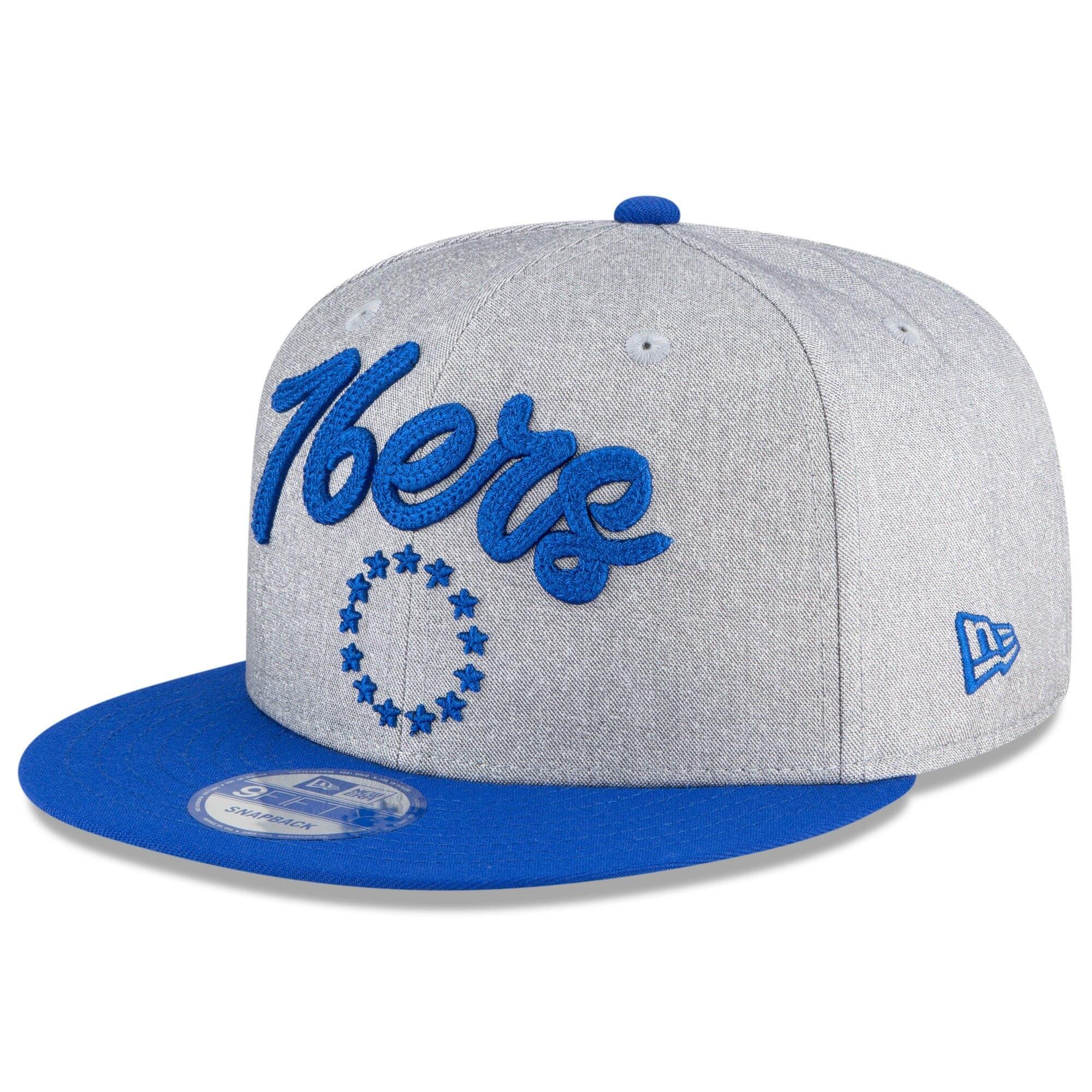 New Era Caps Philadelphia 76ers New Era 2020 NBA Draft 9FIFTY Snapback Hat - Heather Grey