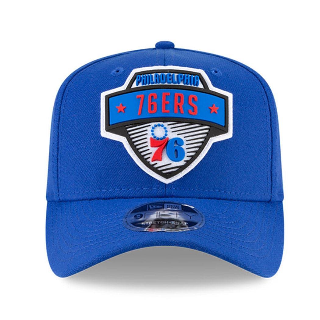 New Era Caps Philadelphia 76ers New Era NBA 2020 Tip-Off 9FIFTY Stretch-Snap Curve Hat - Blue