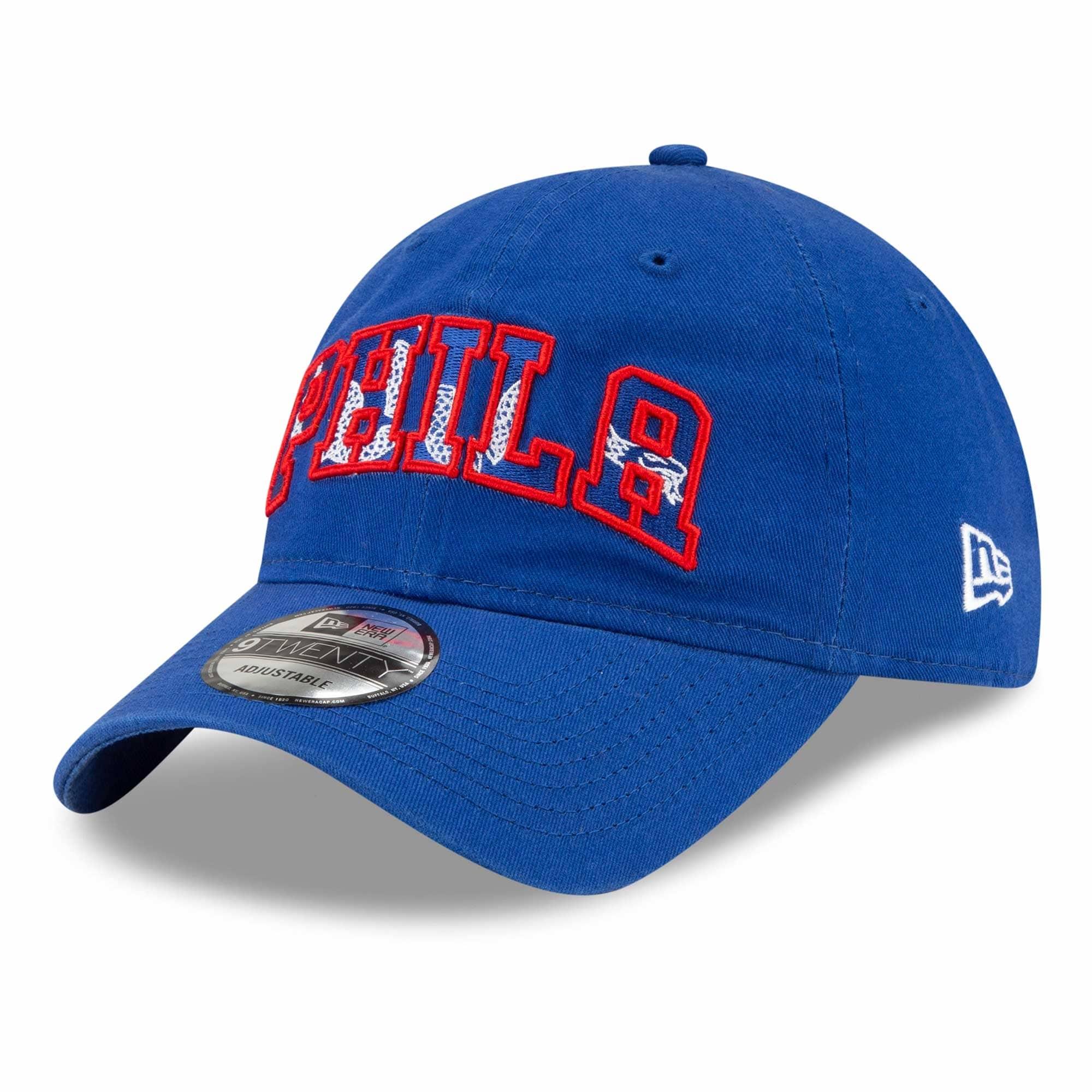 New Era Caps Philadelphia 76ers New Era NBA 2021 Draft 9TWENTY Strapback Hat - Blue