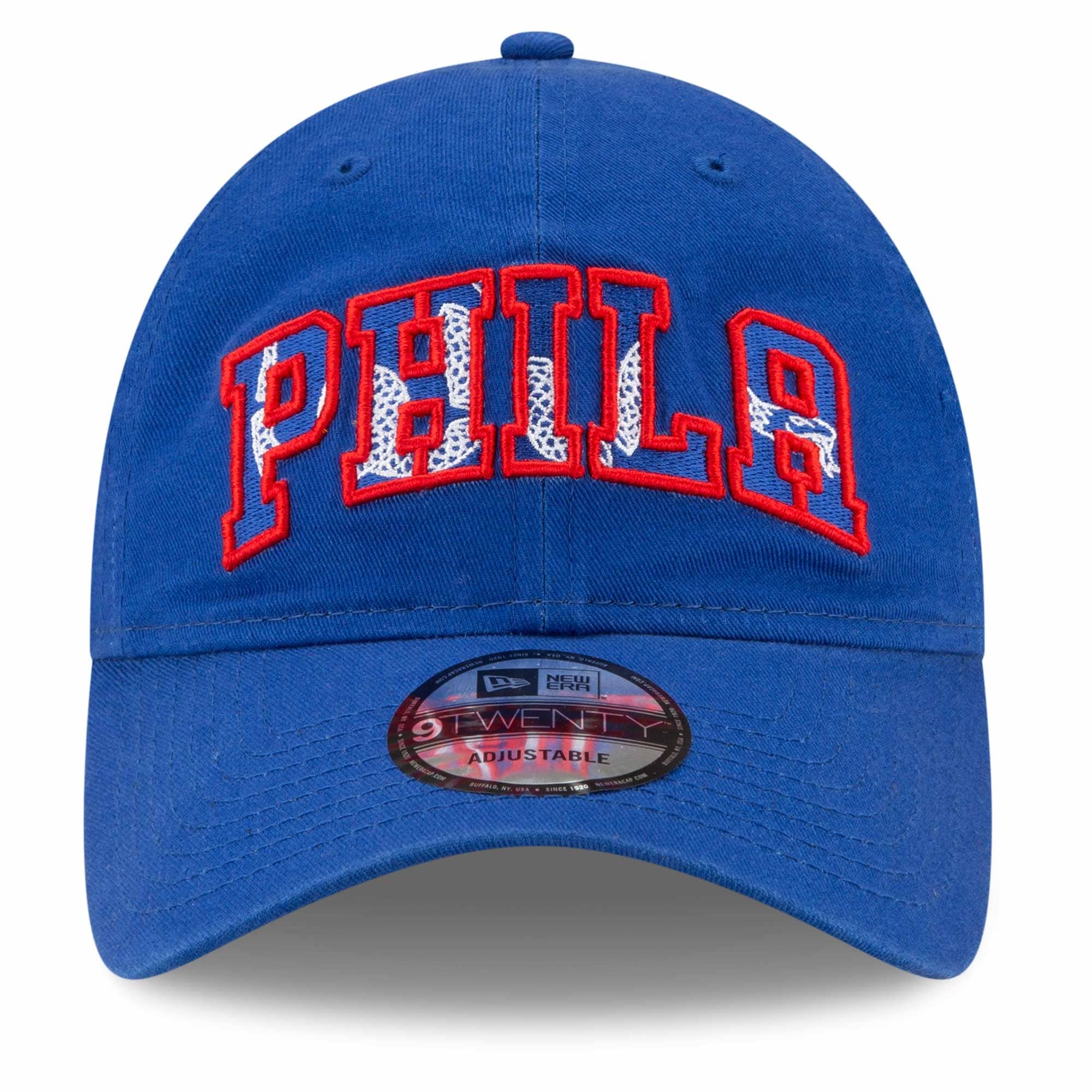 New Era Caps Philadelphia 76ers New Era NBA 2021 Draft 9TWENTY Strapback Hat - Blue