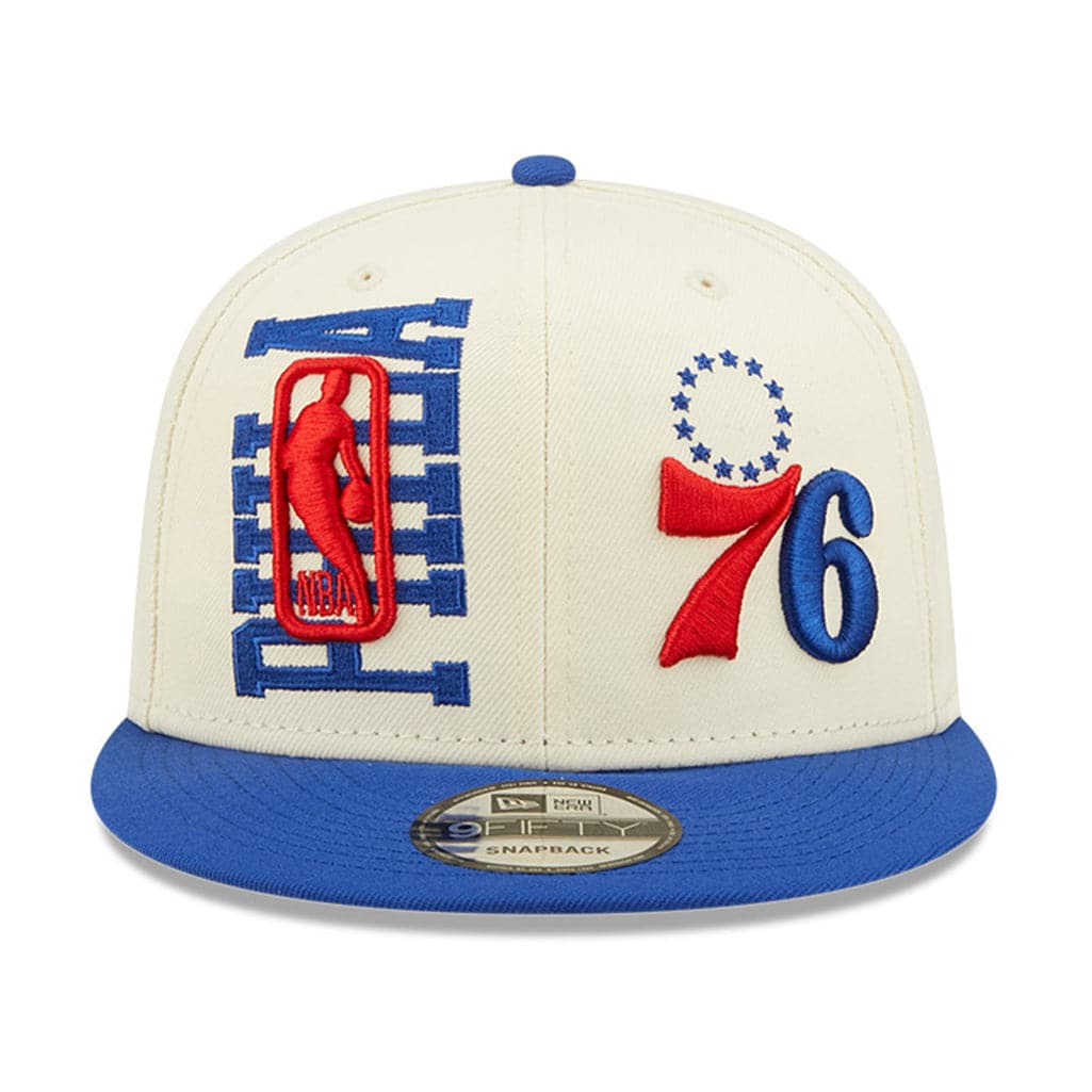 New Era Caps Philadelphia 76ers New Era NBA 2022 Draft 9FIFTY Snapback Hat - Cream