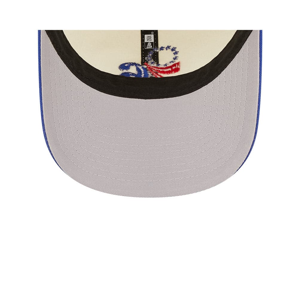 New Era Caps Philadelphia 76ers New Era NBA 2022 Draft 9TWENTY Strapback Hat - Cream