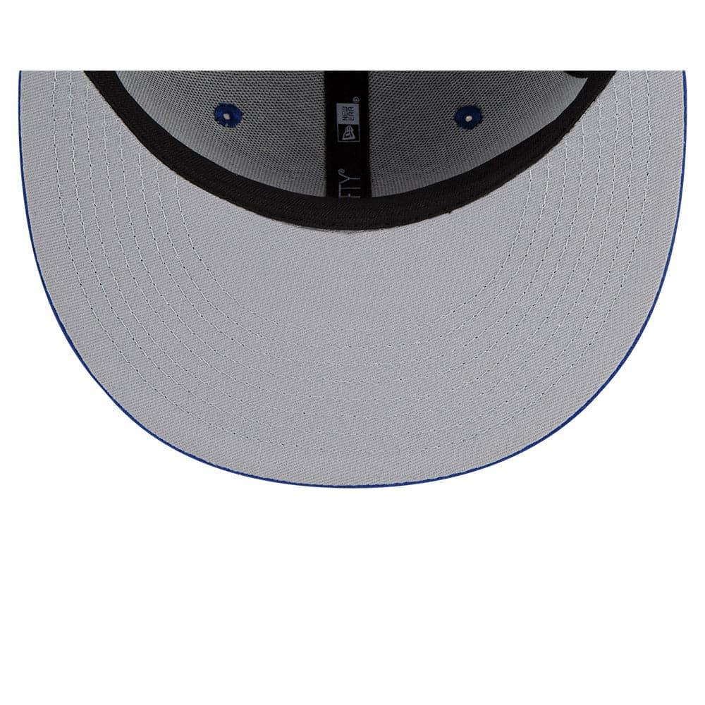 New Era Caps Philadelphia 76ers New Era NBA 21-22 Back Half 59FIFTY Fitted Hat - Blue