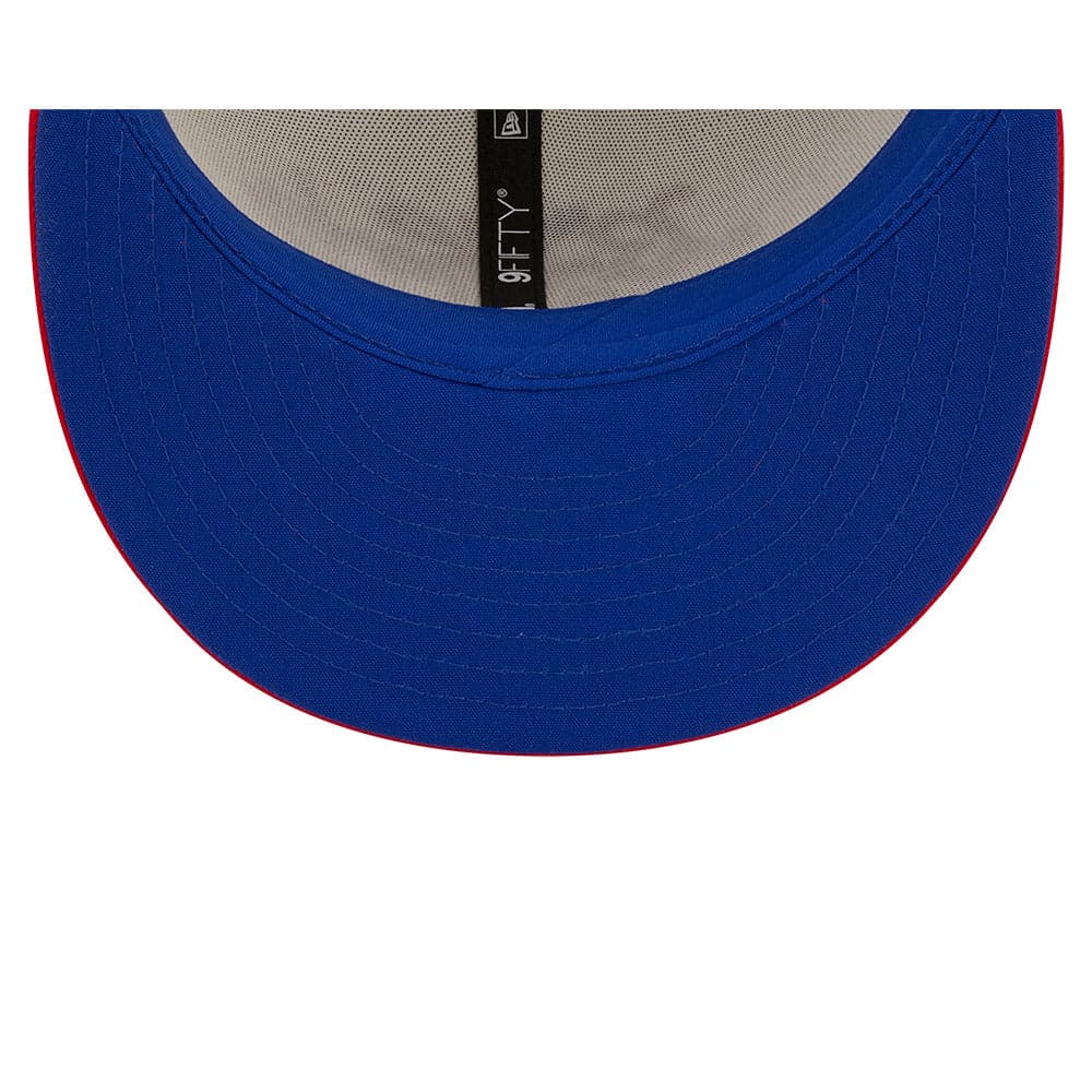 New Era Caps Philadelphia 76ers New Era NBA 22-23 City Edition 9FIFTY Snapback Hat - White