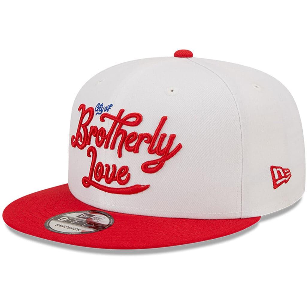 New Era Caps Philadelphia 76ers New Era NBA 22-23 City Edition 9FIFTY Snapback Hat - White