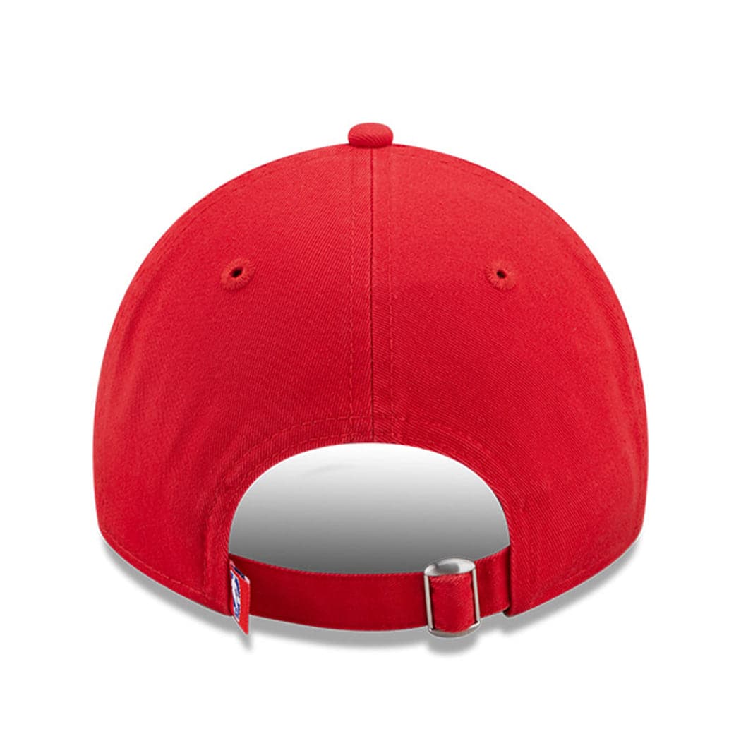 New Era Caps Philadelphia 76ers New Era NBA 22-23 City Edition Alt 9TWENTY Strapback Hat - Red
