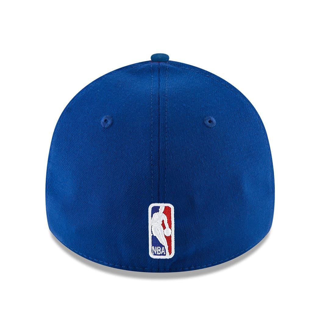 New Era Caps Philadelphia 76ers New Era NBA Team 39THIRTY Flex Fit Curve Hat - Blue