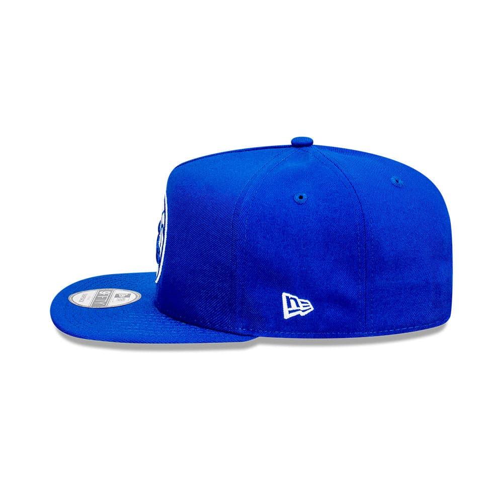 New Era Caps Philadelphia 76ers New Era NBA Team 9FIFTY A-Frame Snapback Hat - Blue