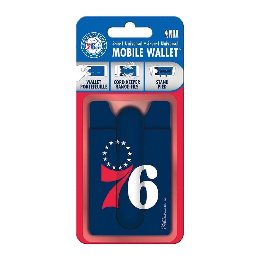 Trends International Accessories Philadelphia 76ers Trends NBA 3 In 1 Universal Mobile Phone Wallet - Blue