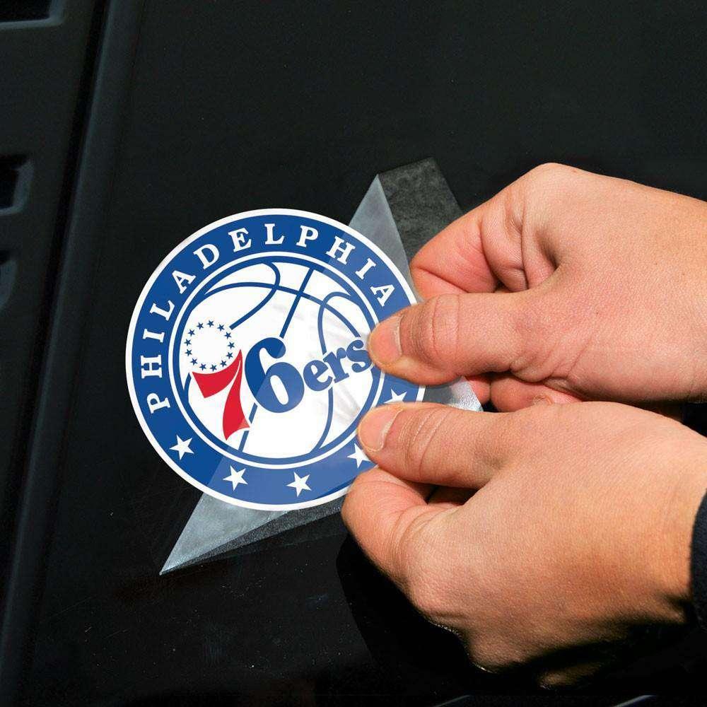 Wincraft Accessories Philadelphia 76ers Wincraft NBA Perfect Cut 4" x 4" Decal