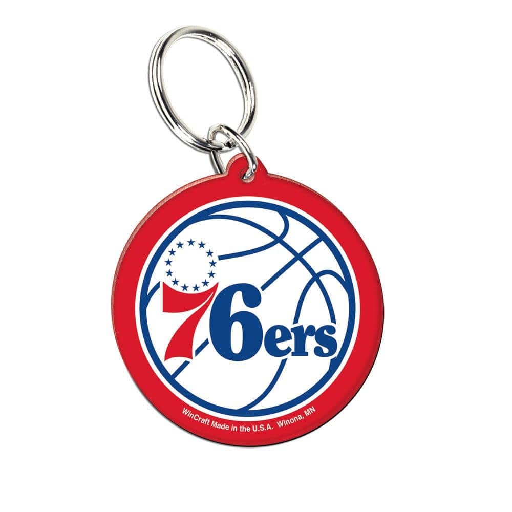 Wincraft Accessories Philadelphia 76ers Wincraft NBA Premium Acrylic Team Key Ring