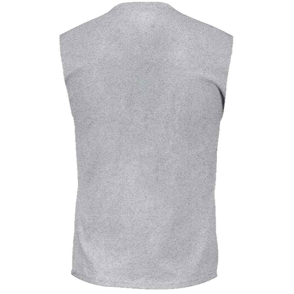 Majestic Athletic T-Shirts Philadelphia Eagles Majestic NFL Critical Victory Sleeveless Muscle T-Shirt - Grey