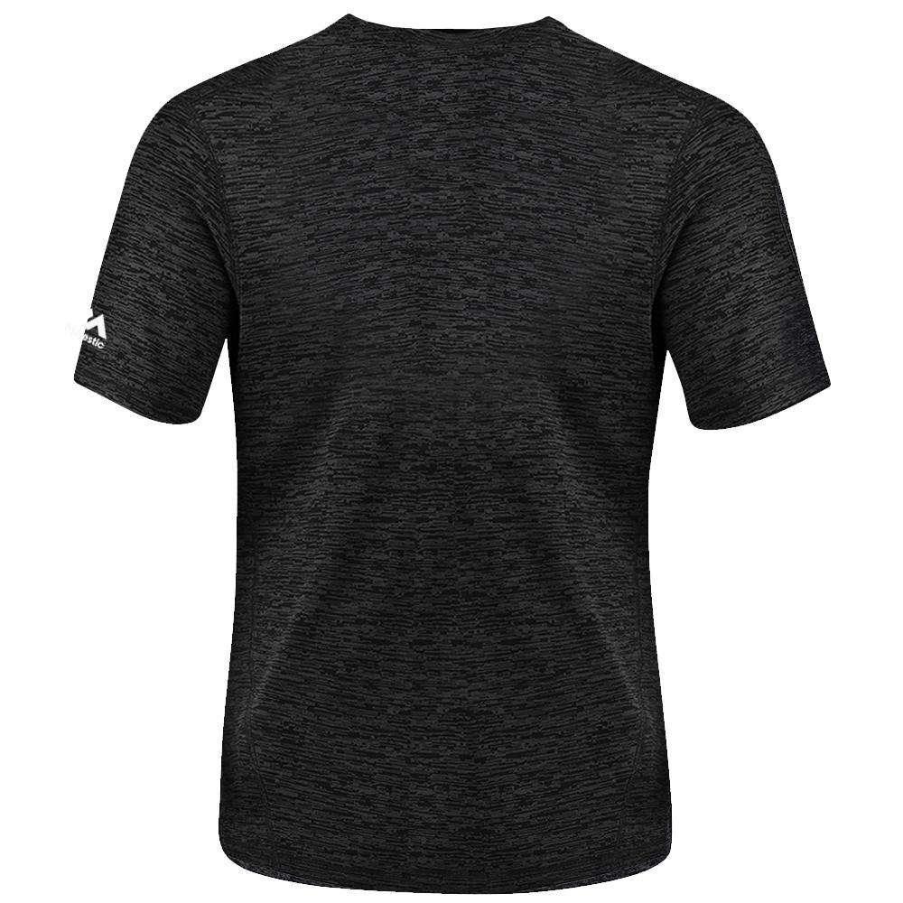 Majestic Athletic T-Shirts Philadelphia Eagles Majestic NFL Ultra Streak Performance T-Shirt - Black