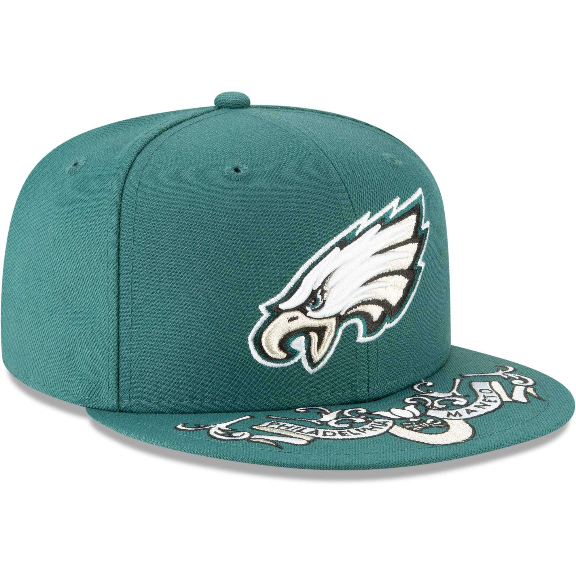 New Era Caps Philadelphia Eagles New Era 2019 NFL Draft 9FIFTY Snapback Hat – Green