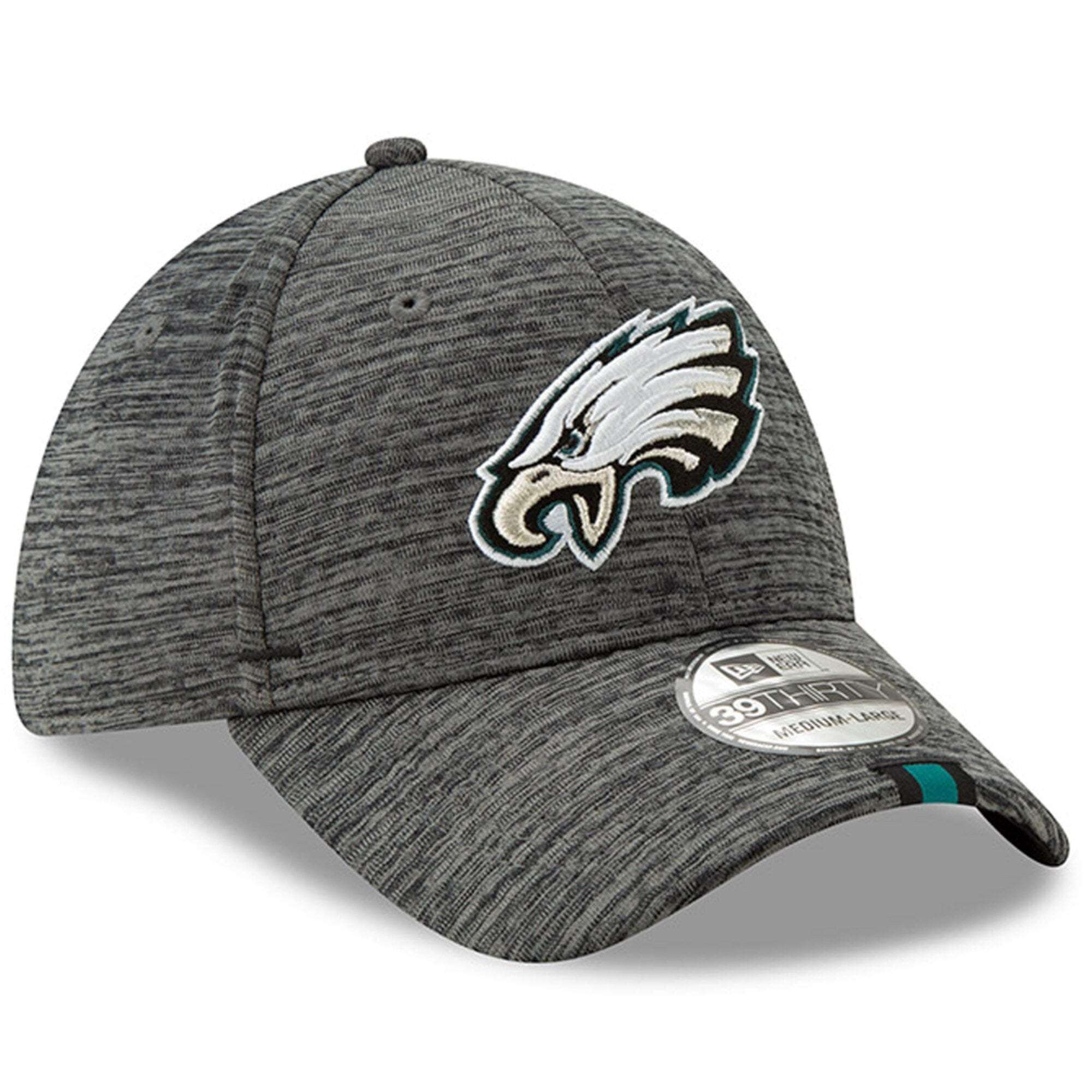 New Era Caps Philadelphia Eagles New Era 2019 NFL Training Camp 39THIRTY Stretch-Fit Hat - Graphite