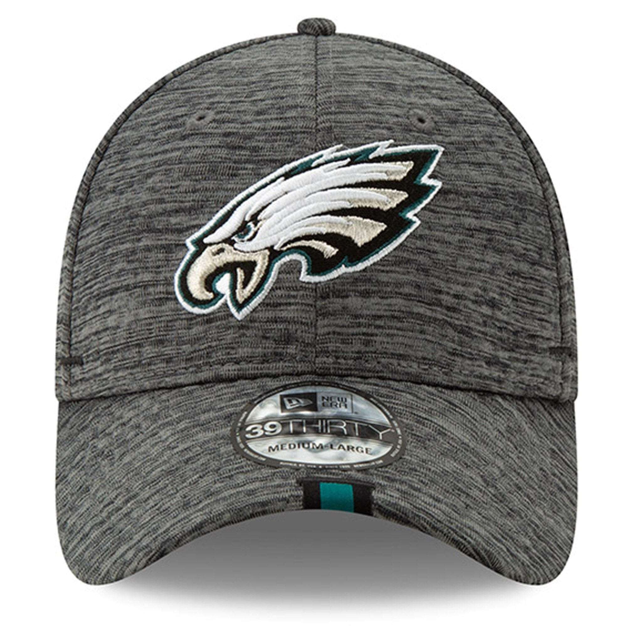 New Era Caps Philadelphia Eagles New Era 2019 NFL Training Camp 39THIRTY Stretch-Fit Hat - Graphite