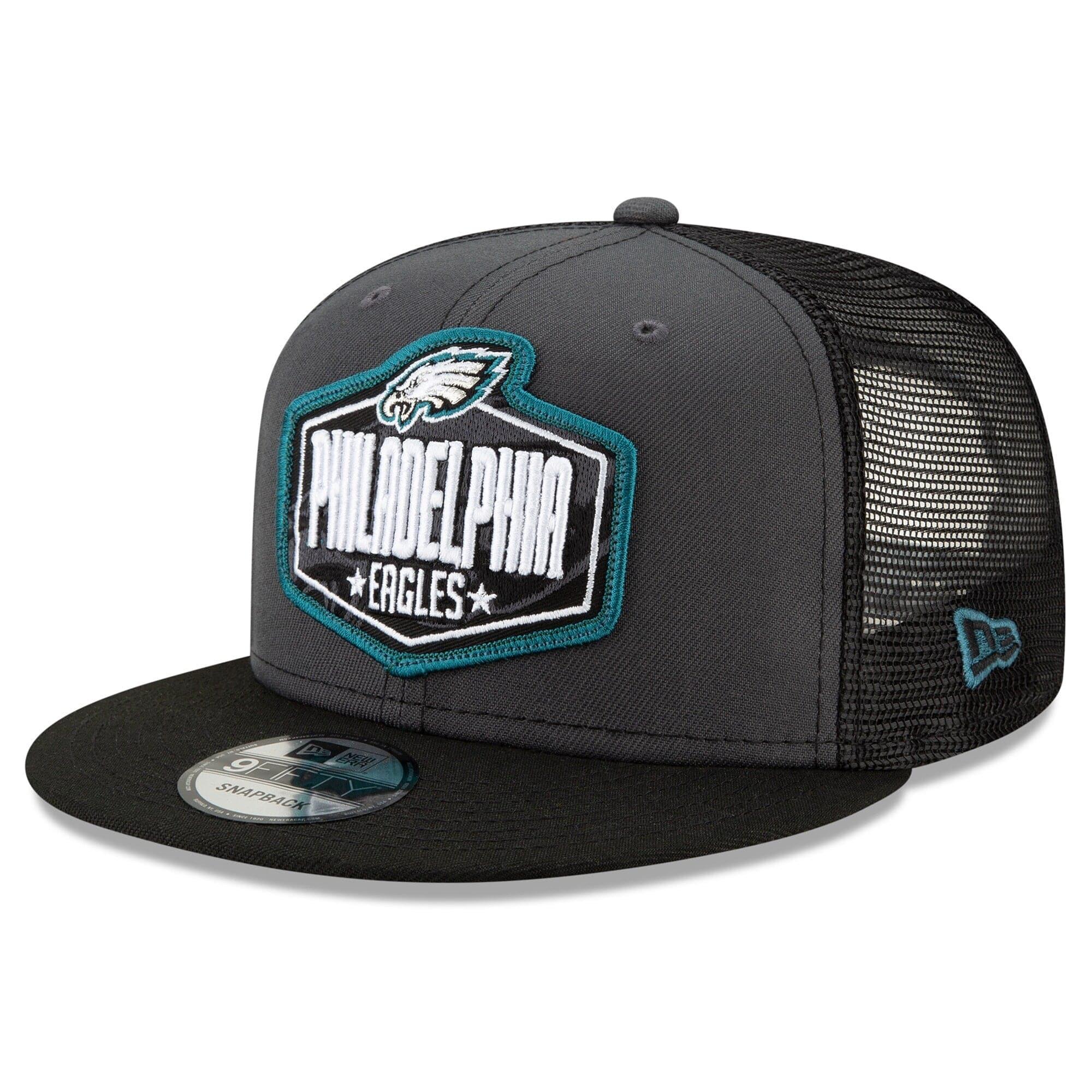 New Era Caps Philadelphia Eagles New Era 2021 NFL Draft 9FIFTY Snapback Hat - Graphite