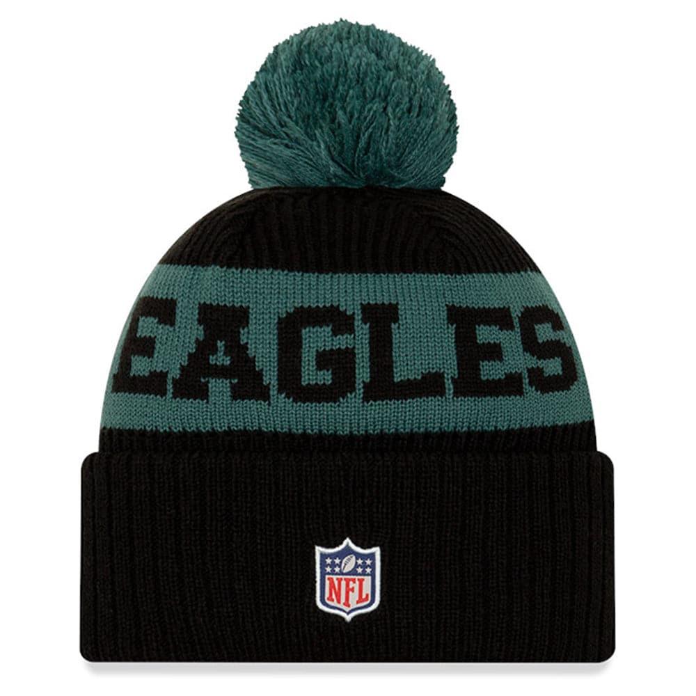 New Era Beanies Philadelphia Eagles New Era NFL 2020 Team Colour Sideline Knit Beanie