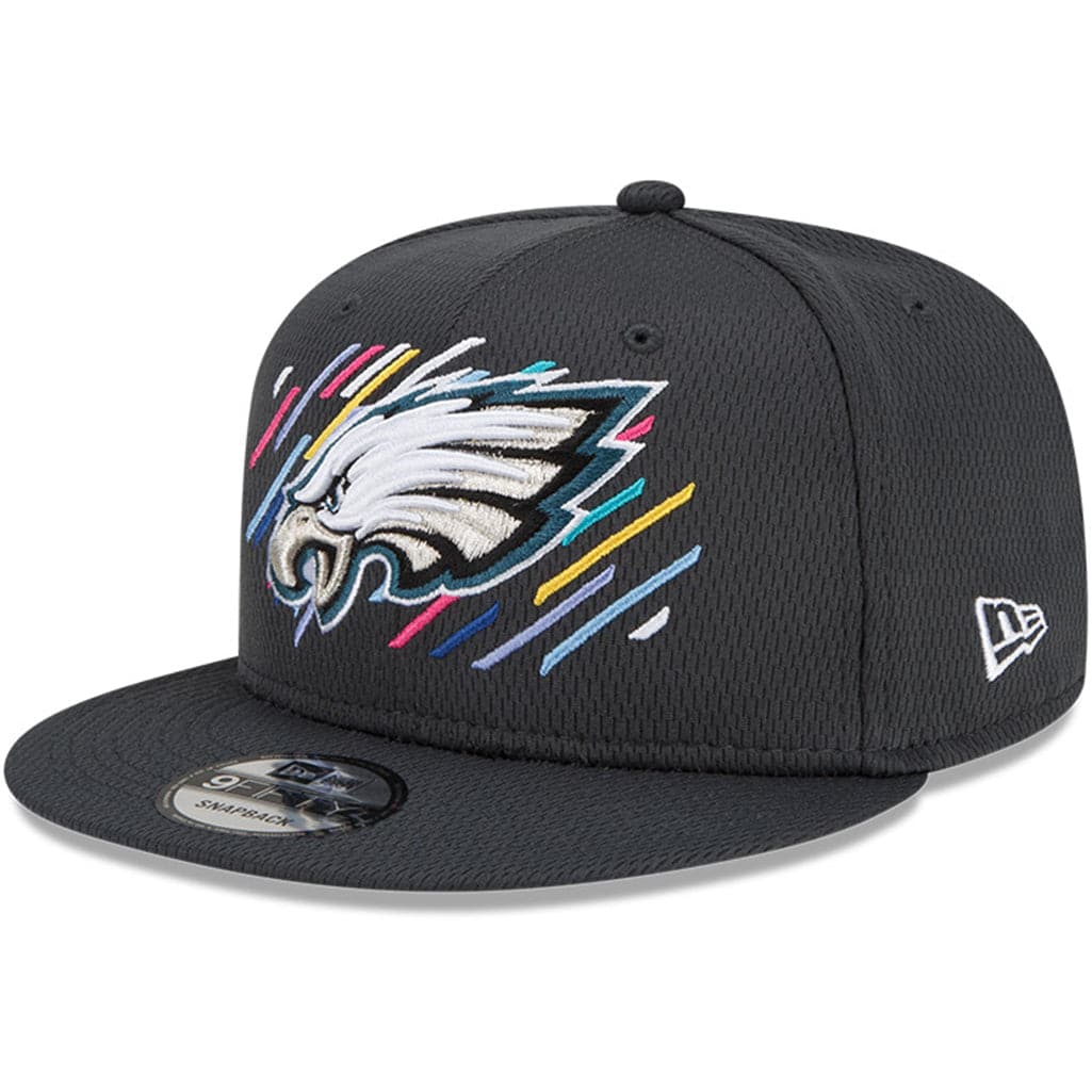 New Era Caps Philadelphia Eagles New Era NFL 2021 Crucial Catch 9FIFTY Snapback Hat - Steel