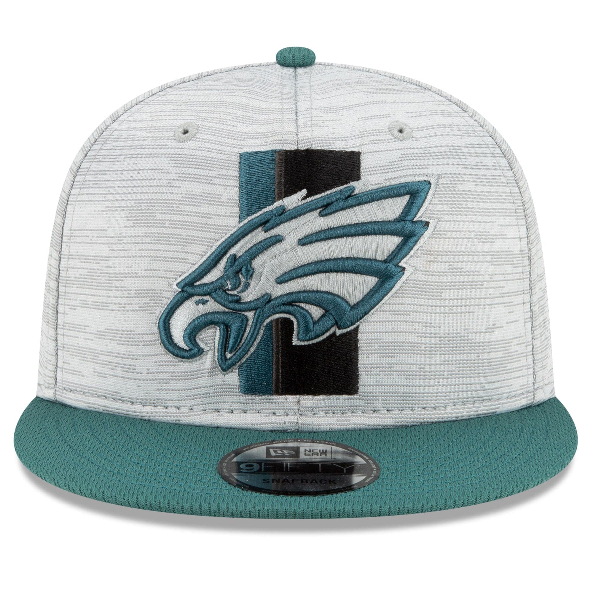 New Era Caps Philadelphia Eagles New Era NFL 2021 Training Camp 9FIFTY Snapback Hat - Grey