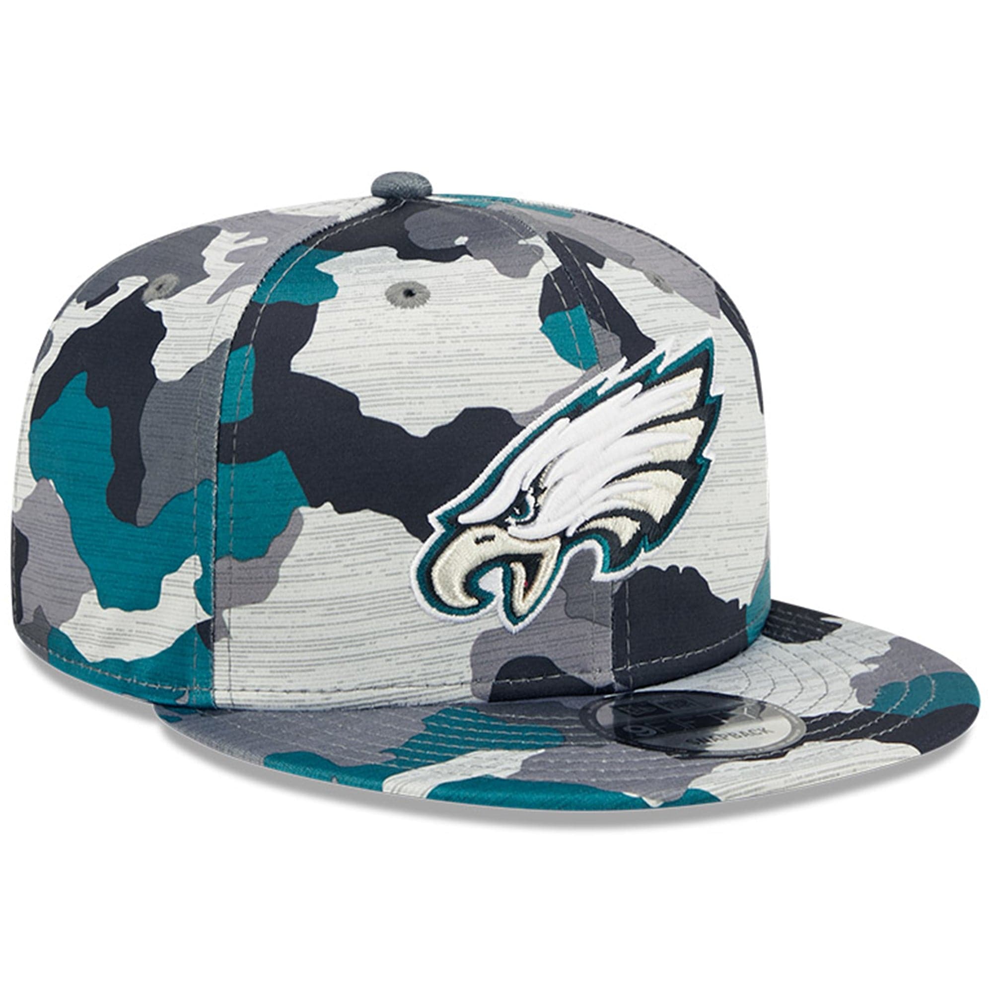 New Era Caps Philadelphia Eagles New Era NFL 22 Training Camp 9FIFTY Snapback Hat - Camo
