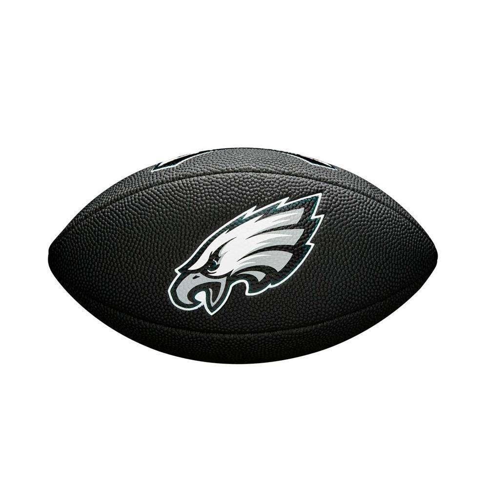 Wilson Sporting Goods Balls Philadelphia Eagles Wilson NFL Mini Size Team Football - Black