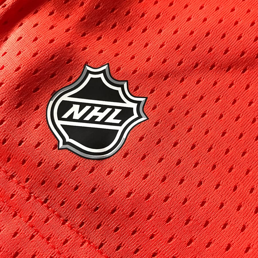 NHL Branded Shorts Philadelphia Flyers Majestic NHL Team Mesh Basic Shorts - Orange