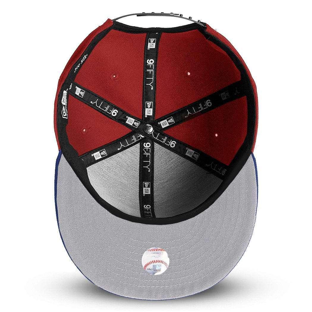 New Era Caps Philadelphia Phillies New Era MLB Alt Logo 9FIFTY Snapback Hat - Red