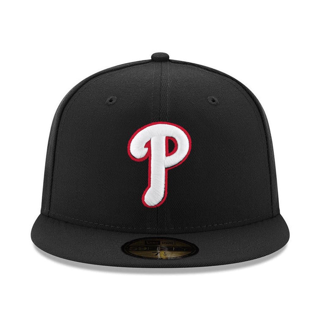 New Era Caps Philadelphia Phillies New Era MLB Team Classic 59FIFTY Fitted Hat - Black