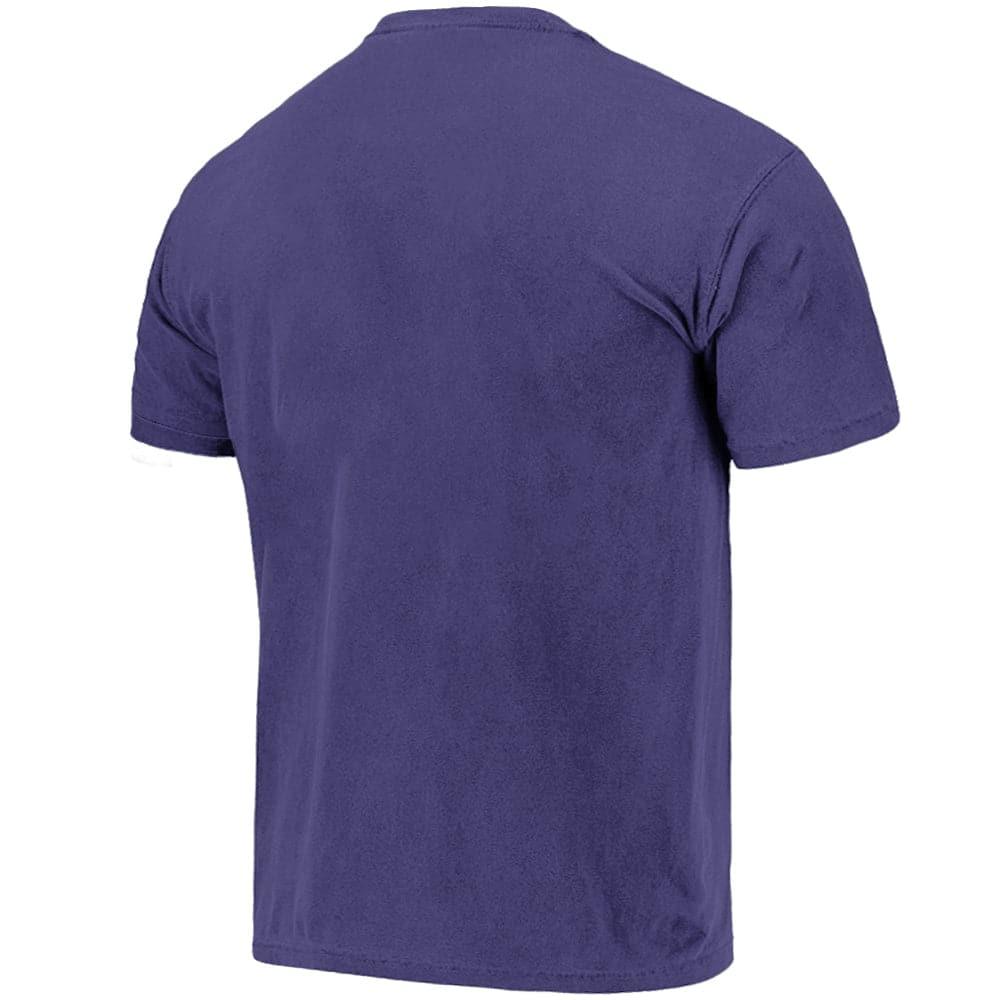 Mitchell And Ness T-Shirts Phoenix Suns Mitchell & Ness NBA Beveled Vintage T-Shirt - Faded Purple
