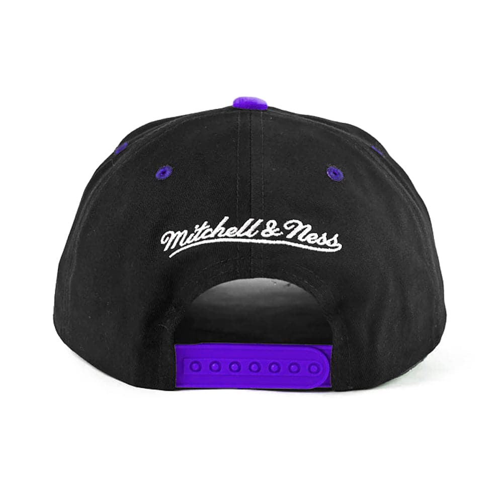 Mitchell And Ness Caps Phoenix Suns Mitchell & Ness NBA Double Up Deadstock Snapback Hat - Black