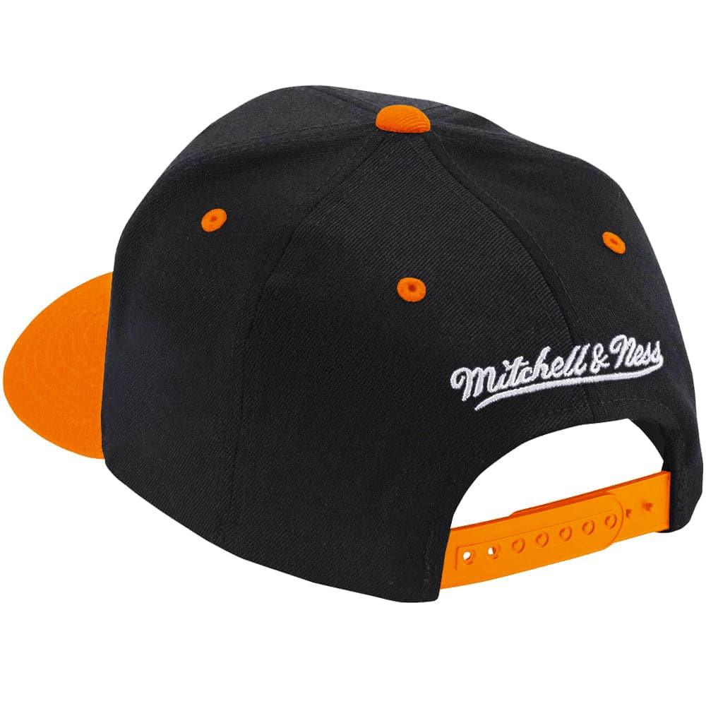 Mitchell And Ness Caps Phoenix Suns Mitchell & Ness NBA Flashback Classic Red Snapback Hat - Black