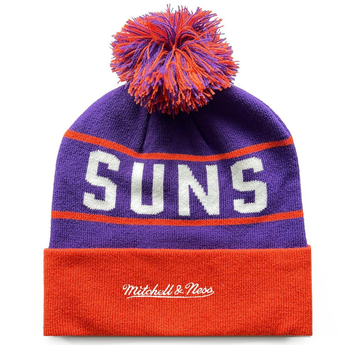 Mitchell And Ness Beanies Phoenix Suns Mitchell & Ness NBA HWC Colour Knit Beanie - Purple