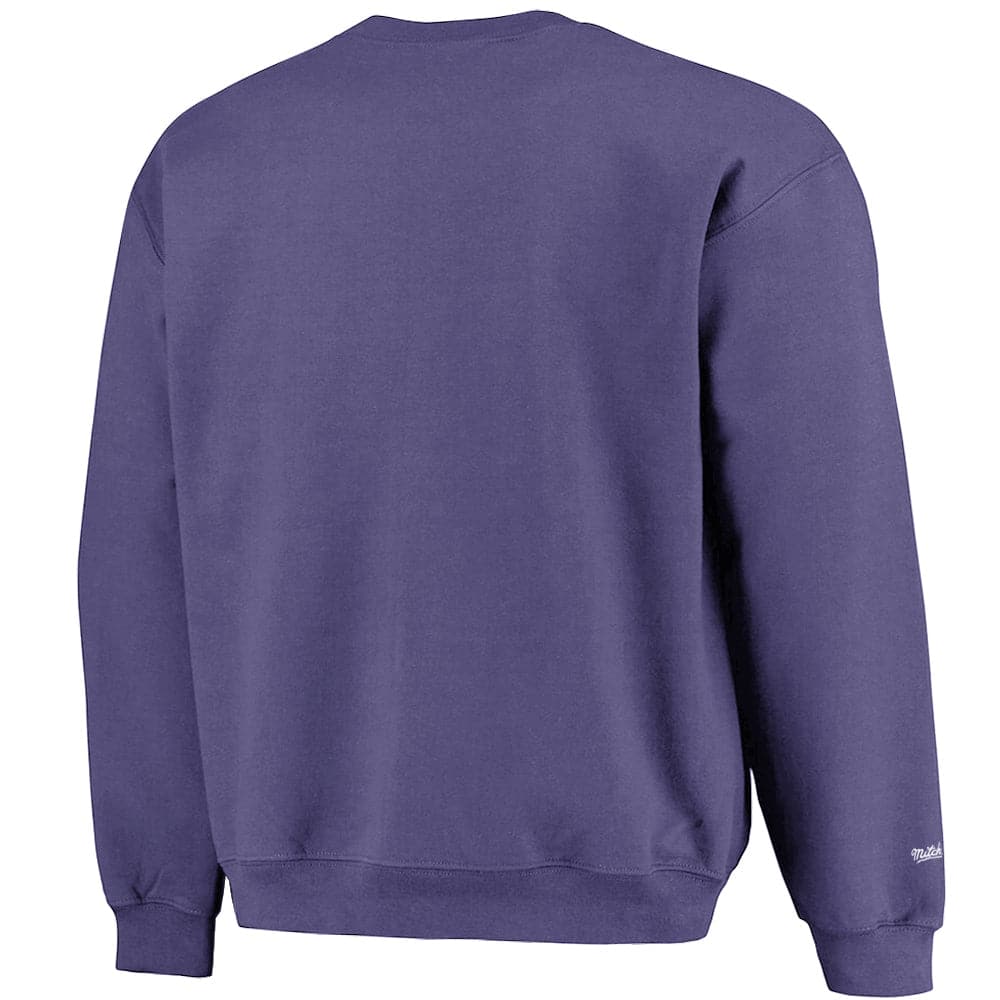 Mitchell And Ness Jumpers Phoenix Suns Mitchell & Ness NBA Ivy Arch Vintage Crew Jumper - Faded Purple