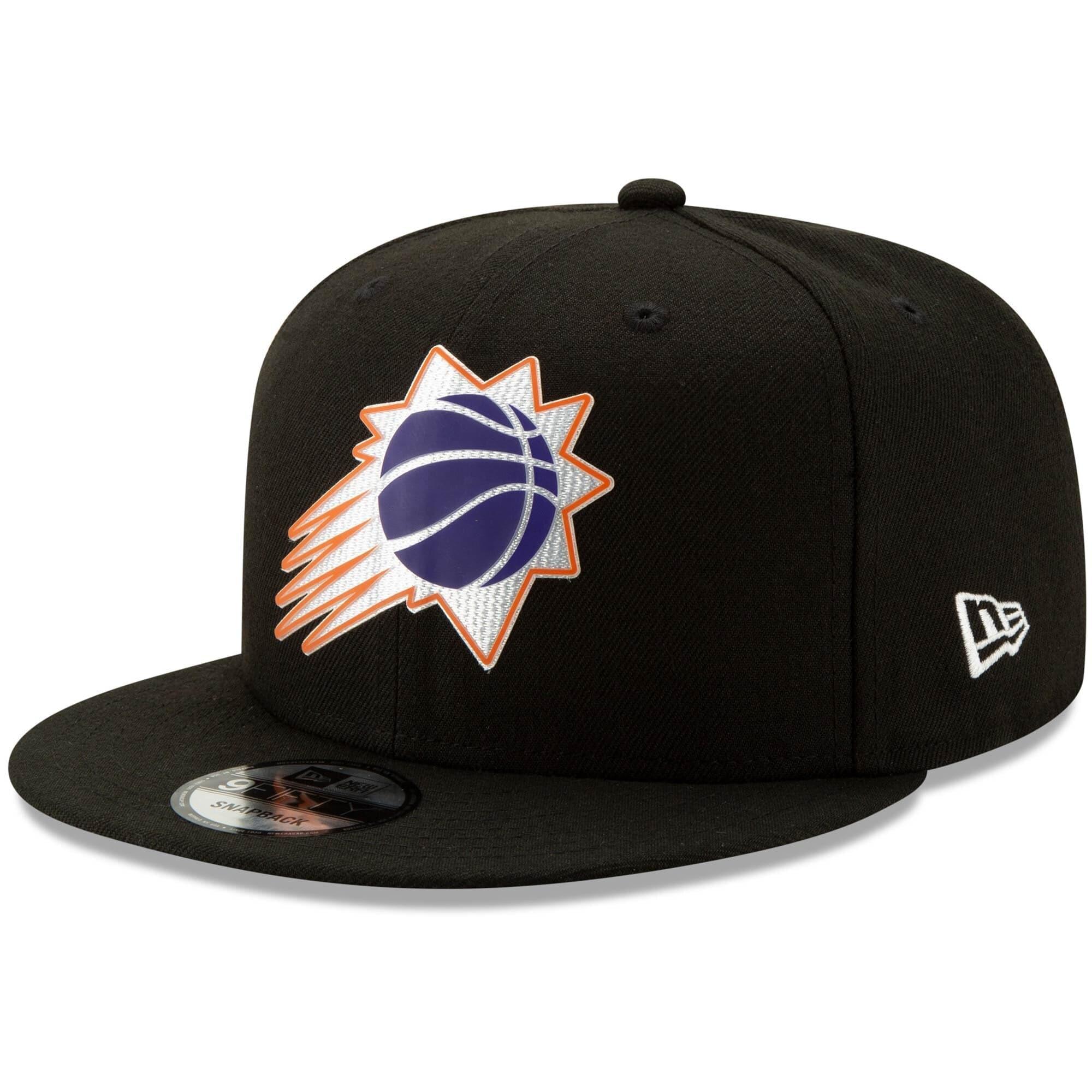 New Era Caps Phoenix Suns New Era NBA 2020 Back Half 9FIFTY Snapback Hat - Black