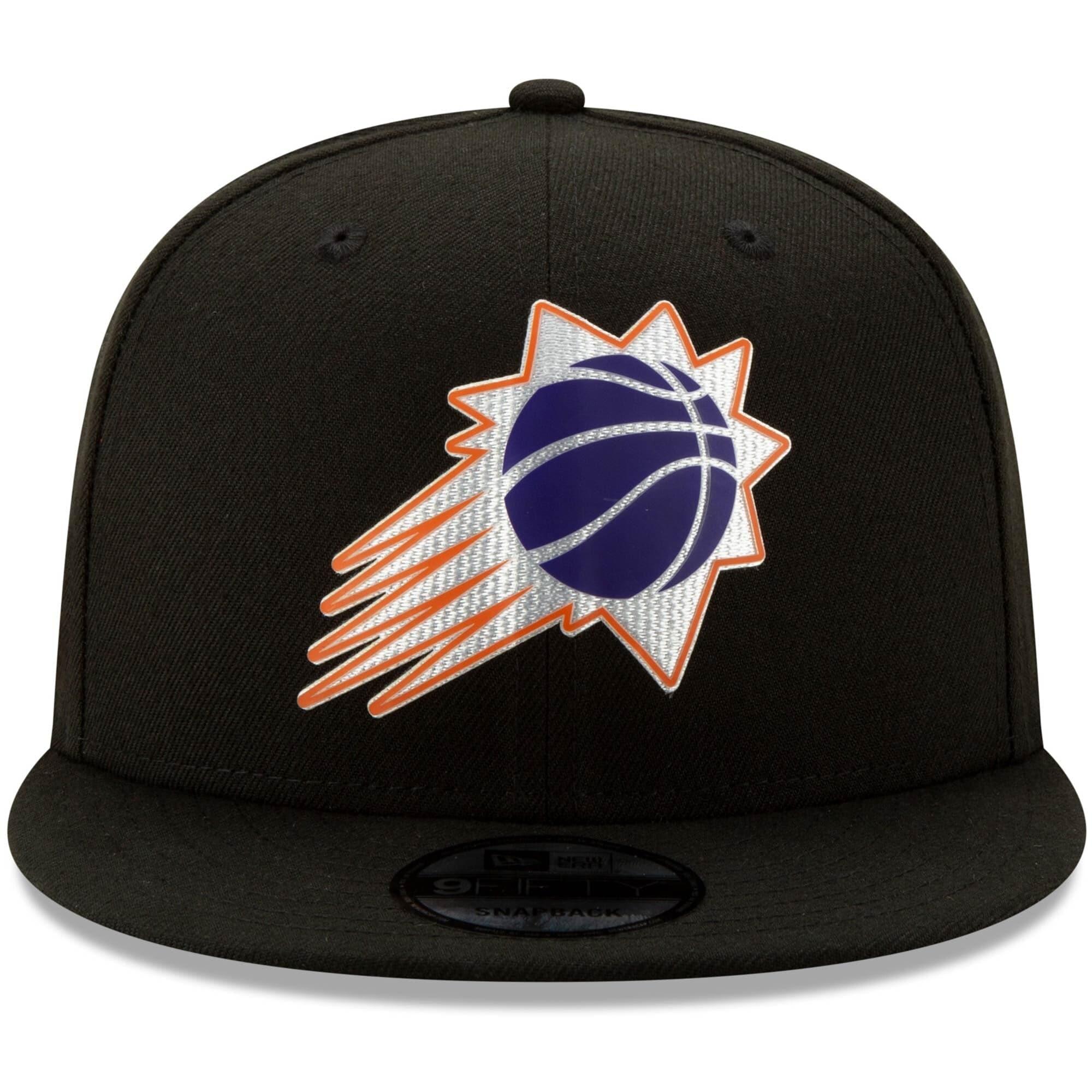 New Era Caps Phoenix Suns New Era NBA 2020 Back Half 9FIFTY Snapback Hat - Black