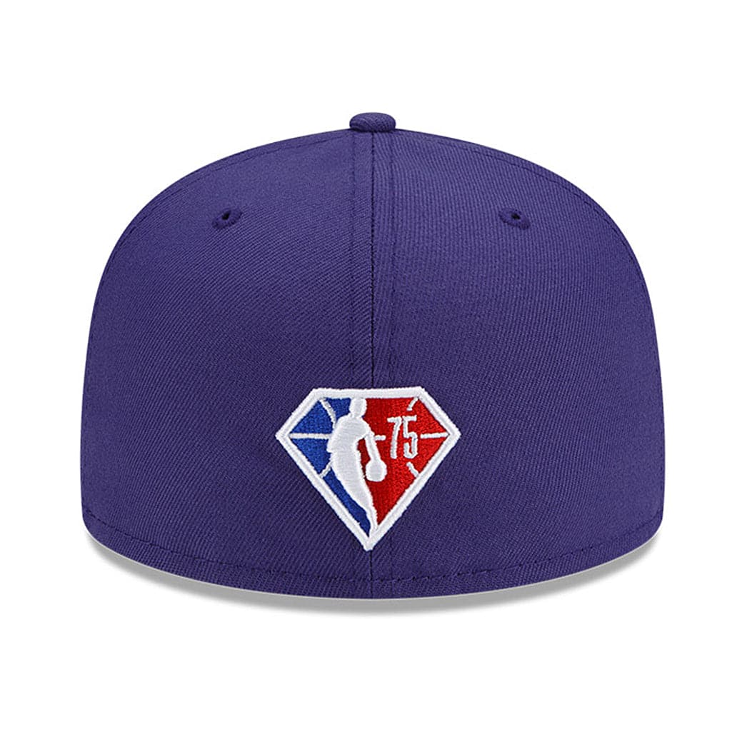 New Era Caps Phoenix Suns New Era NBA 21-22 Back Half 59FIFTY Fitted Hat - Purple